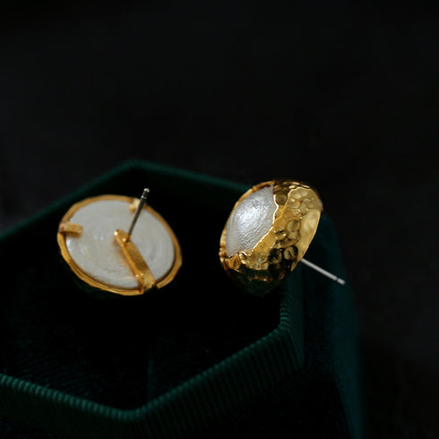 Chic Cotton Pearl Earring - Zafari Studio Jewelry